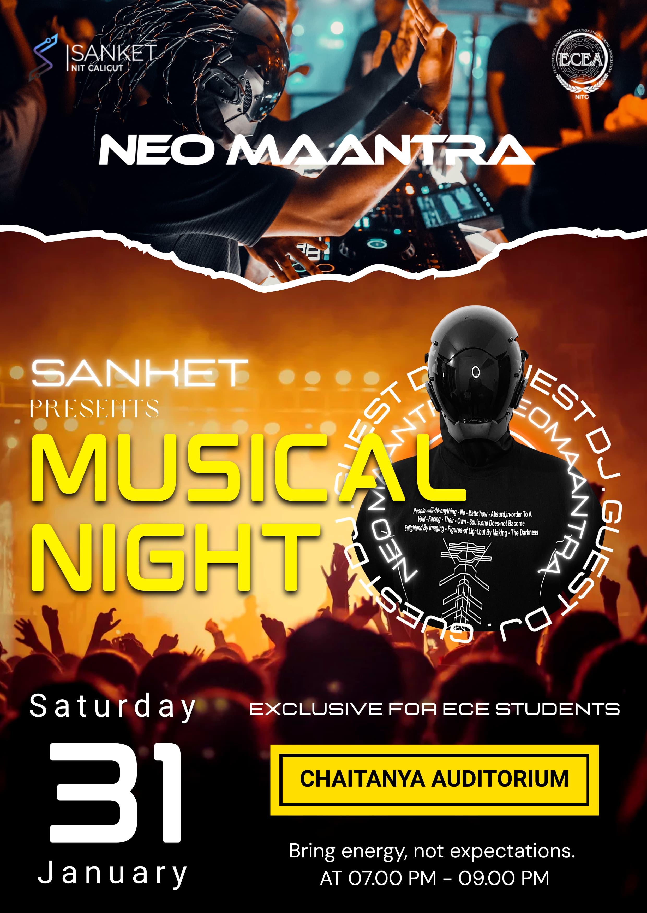 Musical Night Poster